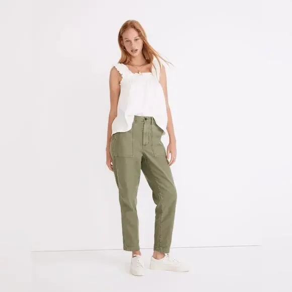Madewell Griff Tapered Fatigue Cargo Pants Women's 26 - Picture 2 of 7